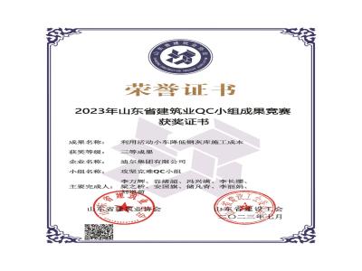 公司榮獲2023年榮獲省級(jí)QC成果利用活動(dòng)小車(chē)降低鋼灰?guī)焓┕こ杀?>      </a>
                      </div>
                      <div   id=