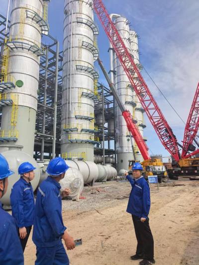 檢查指導鼓士氣  交流合作向未來